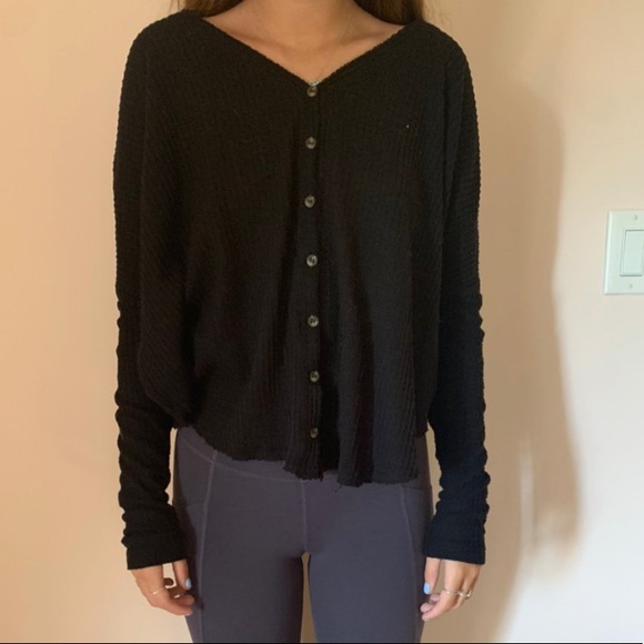 Urban Outfitters Tops - Black Urban outfitters sweater/top!